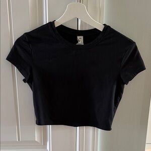Alosoft crop finesse short sleeve